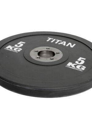 Titan Box Elite Bumper Plate Vægtskive 5kg