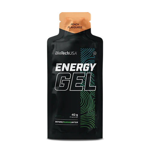 Biotech USA - Energi Gel med Fersken - 40g - 5 stk