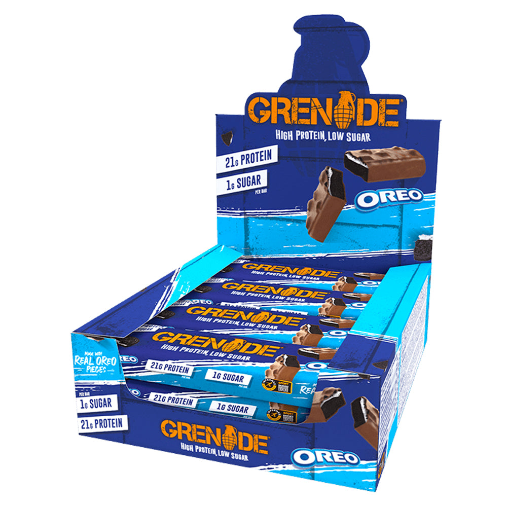 Grenade Protein Bar - Oreo 10 stk. 60g