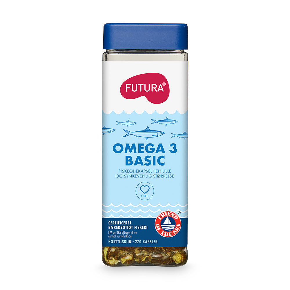 Futura Omega 3 Basis 270 Kapsler