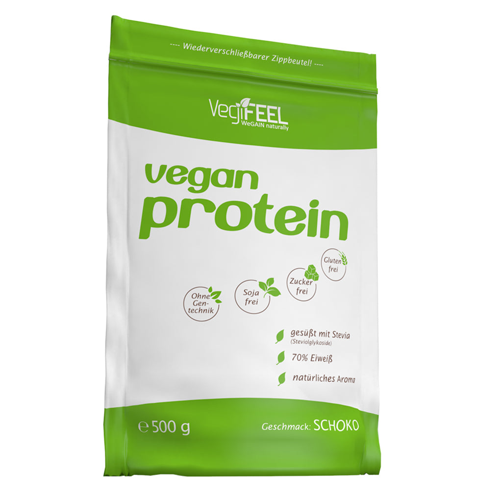 Vegansk Chokolade Proteinpulver 500 G