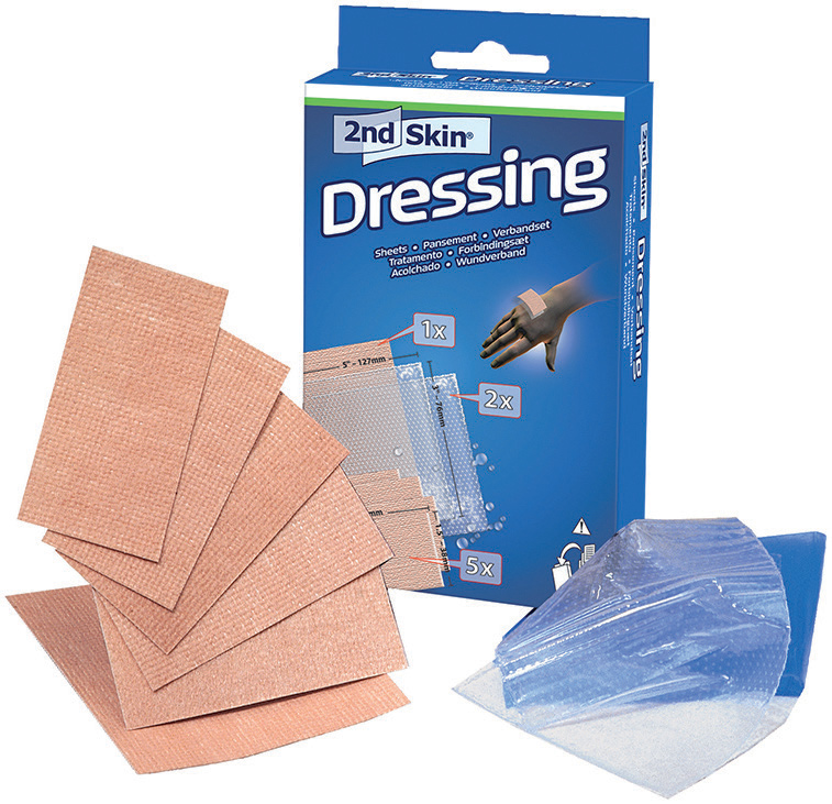 Spenco 2nd Dressing Hudplaster 6 stk 7 x 16 cm