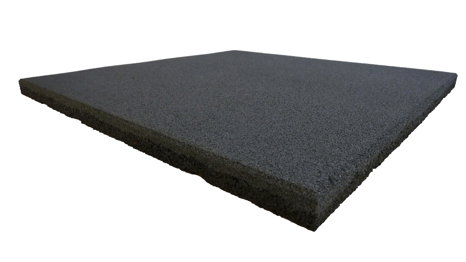 Ergofloor - Ergotile Quad Gummifliser 100x100x15 Mm Grå