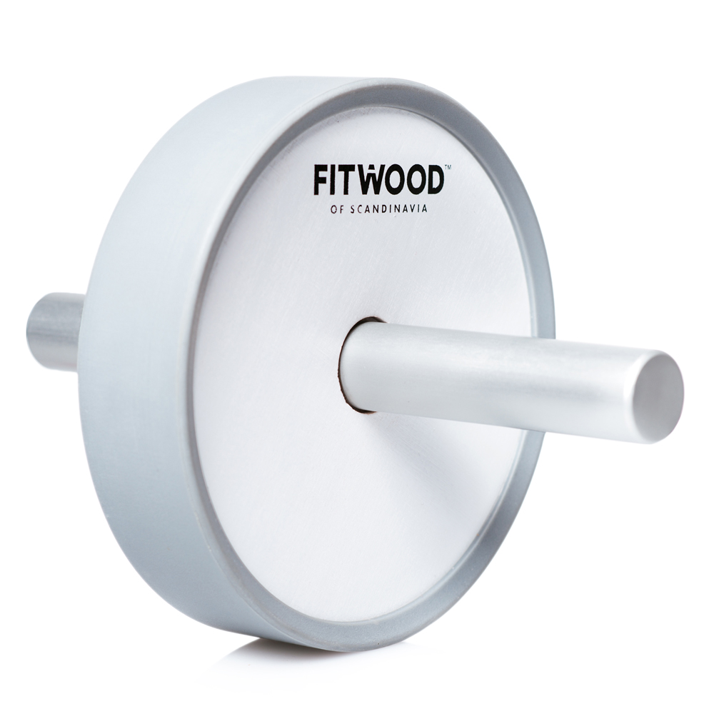 Fitwood Kivi Ab Wheel - Hvid Træ & Grå Alu