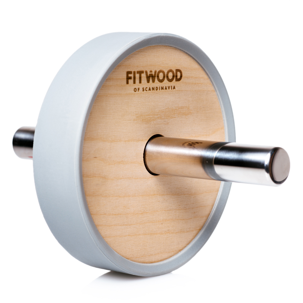 Fitwood Kivi Ab Wheel - Træ med Rustfrit Stål