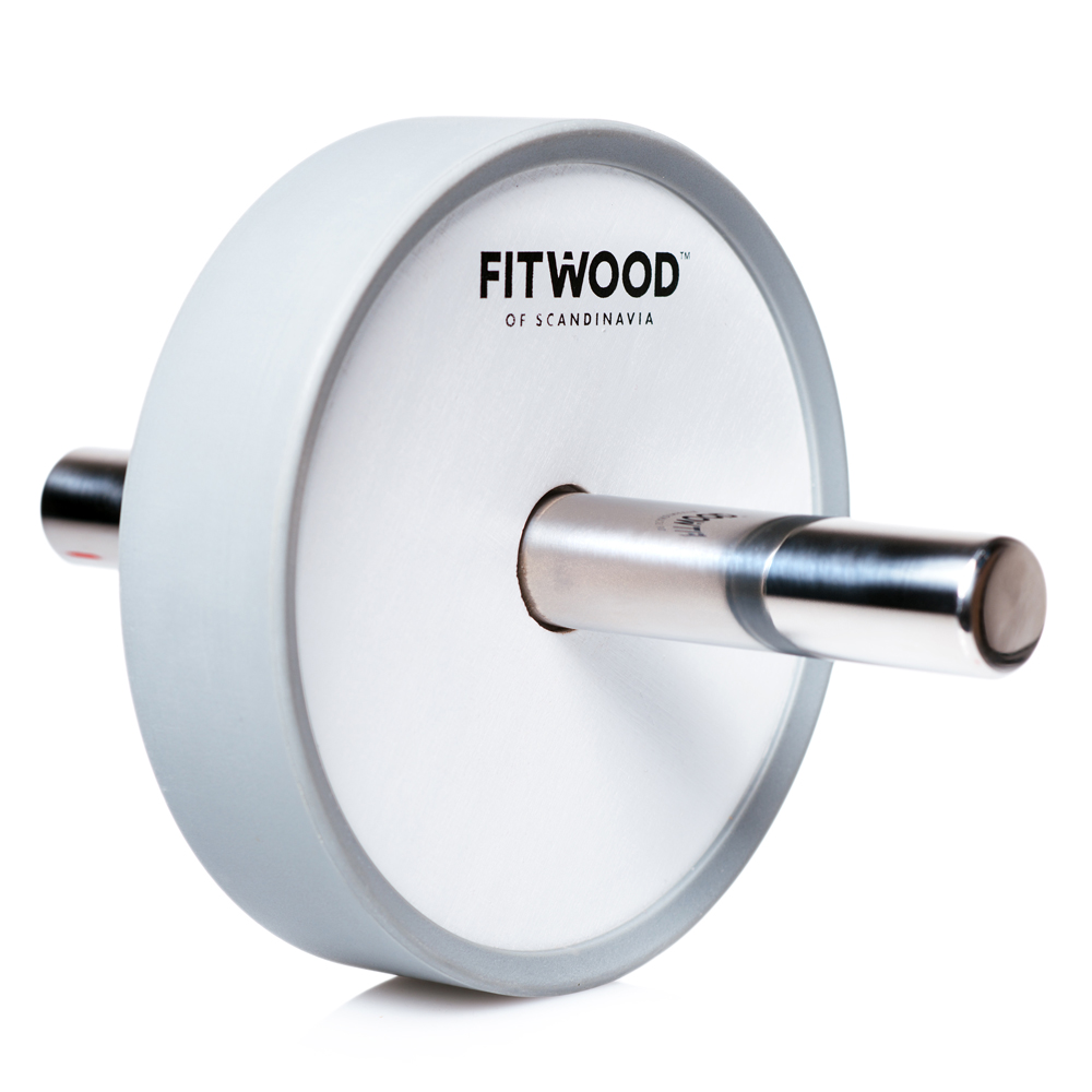 Fitwood Kivi Ab Wheel - Hvid Træ & Grå Ring