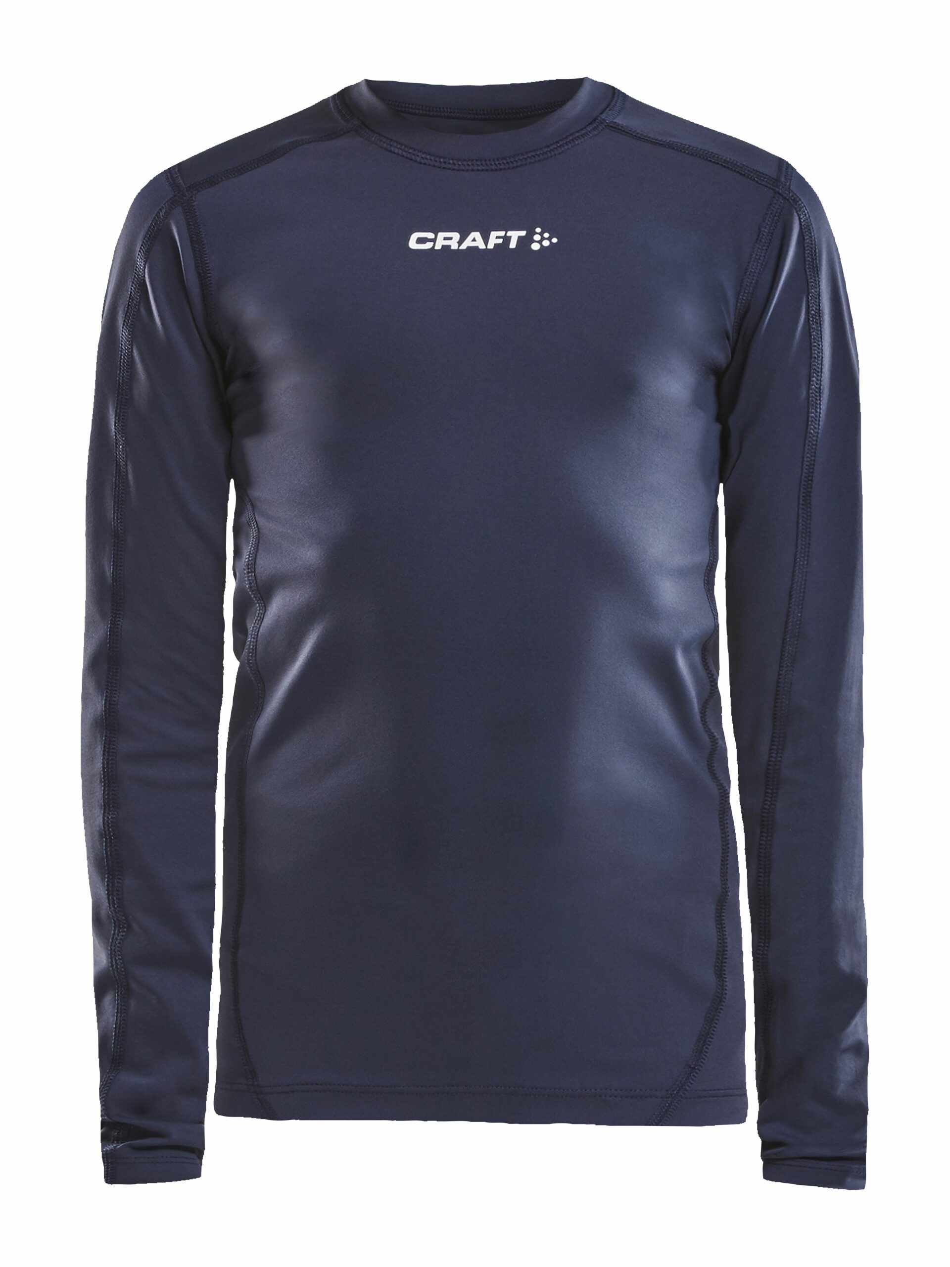 Craft - Pro Control Kompression Langærmet Jr - Navy