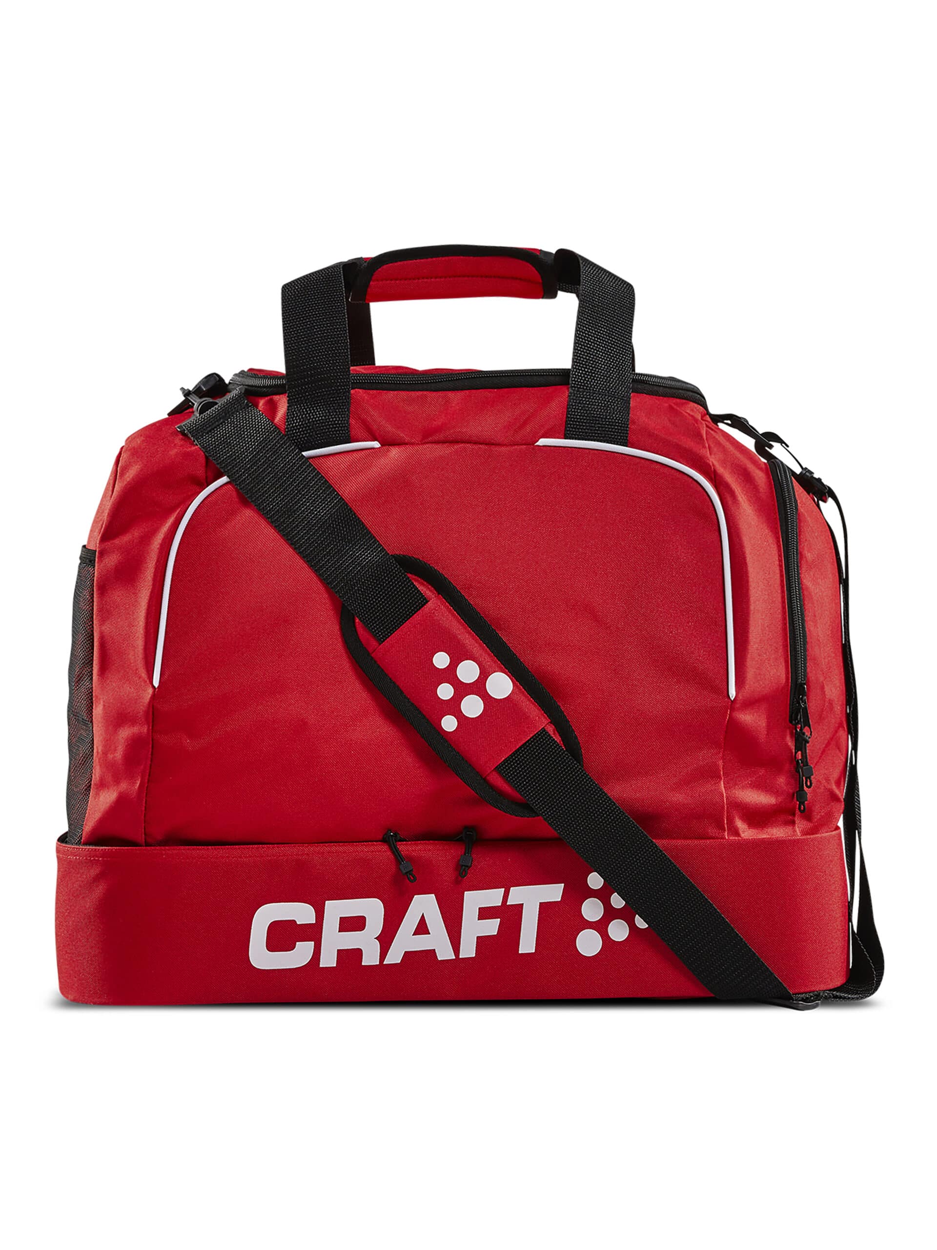 Craft - Pro Control 2-lags udstyrstaske - Klar Rød
