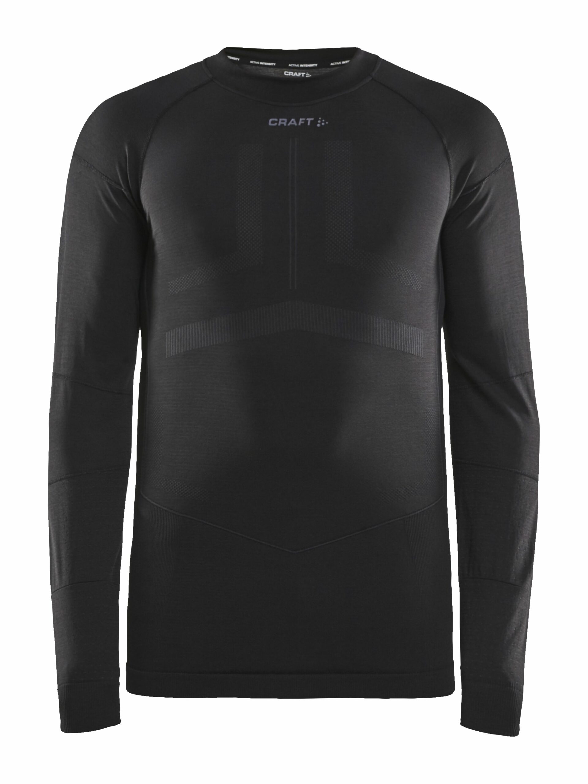 Craft - Active Intensity Cn Ls Maend - Black-asphalt L