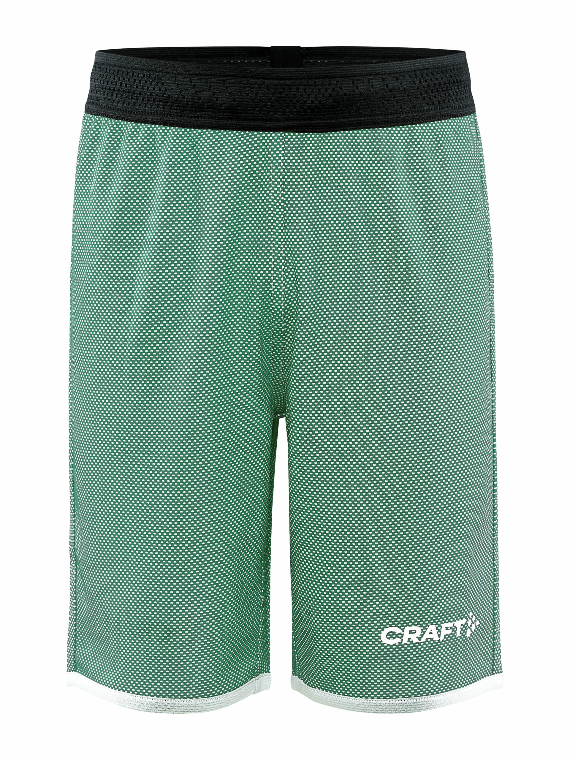 Craft - Progress Vendbare Basketshorts Jr - Team Grøn/Hvid