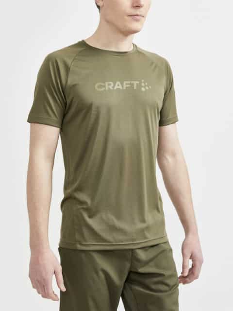 Craft - Core Unify Logo T-shirt til mænd - Rift Green XS