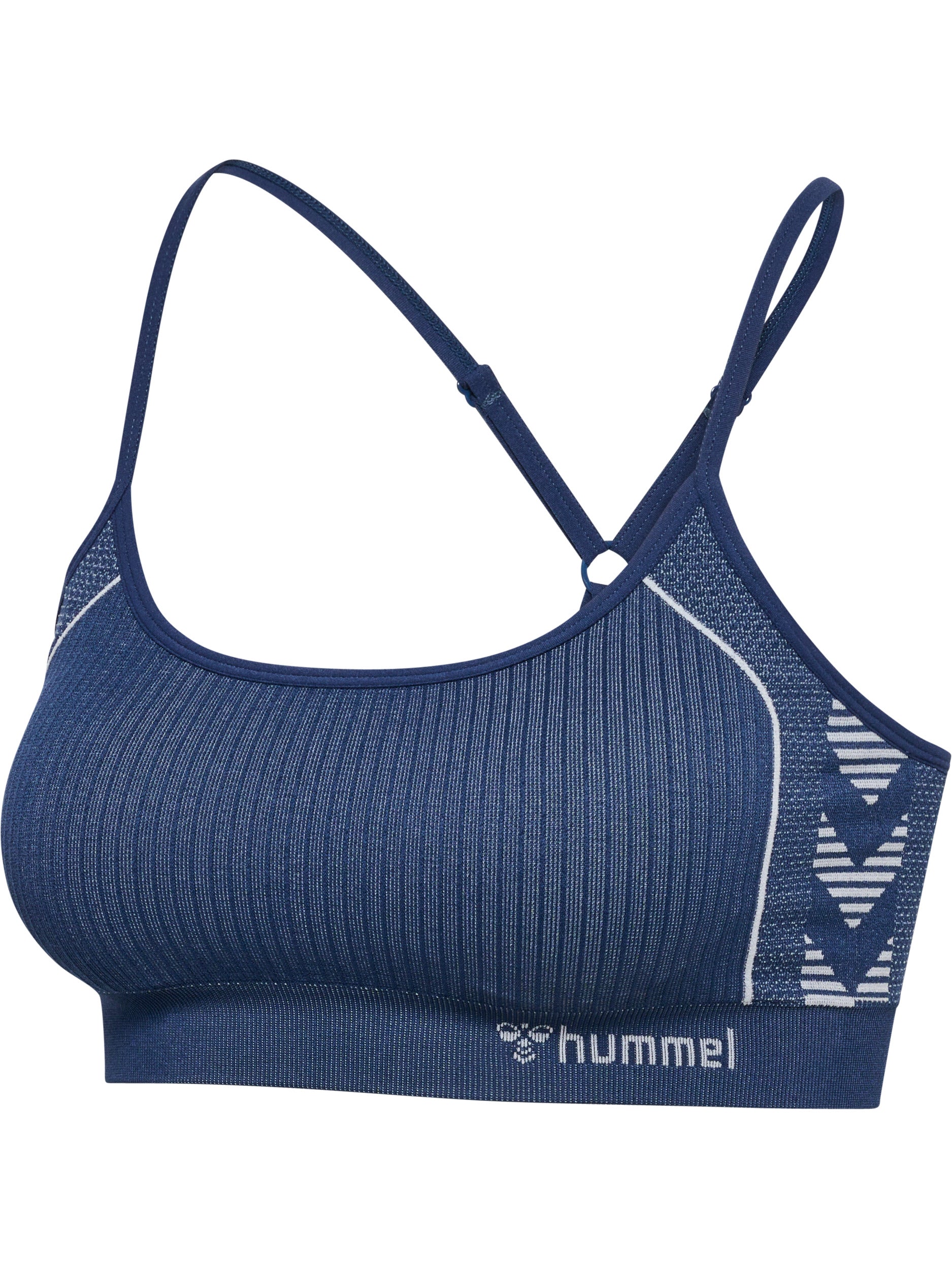 Hummel Blaze Seamless Sportstop - Insignia Blå