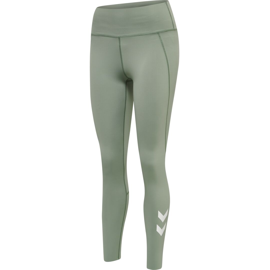 Hummel Grace Højtaljede Leggings - Lily Pad