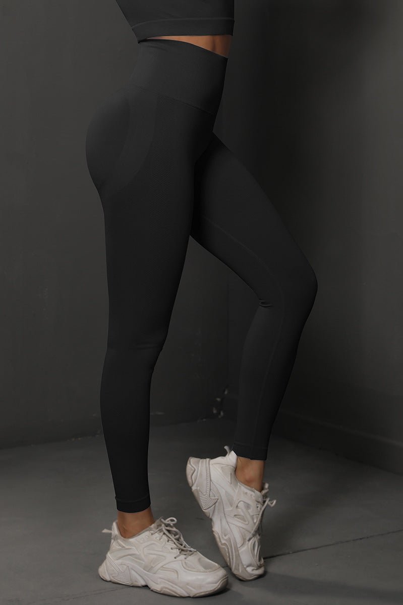 Bodycurve Scrunch Leggings Sort - Størrelse S