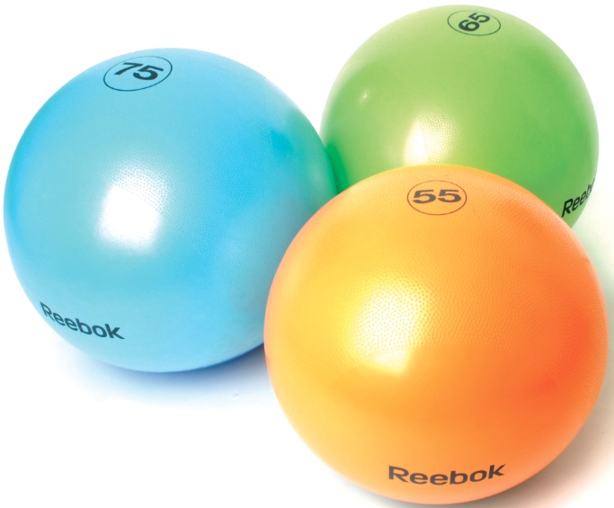 Reebok Gymball 75 cm med ABS til træning