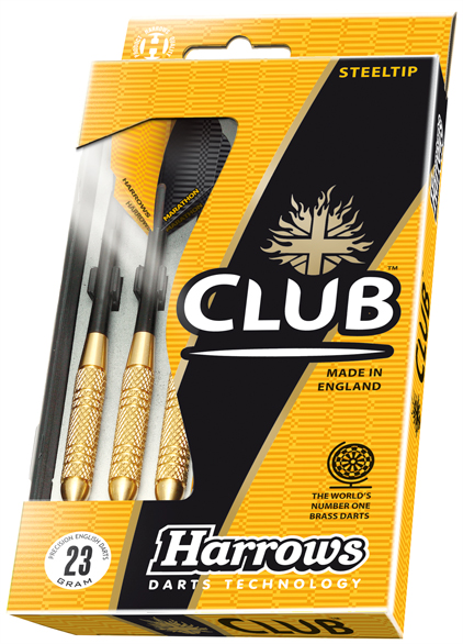 Harrows Club Messing Stålspids Dartpile 24g