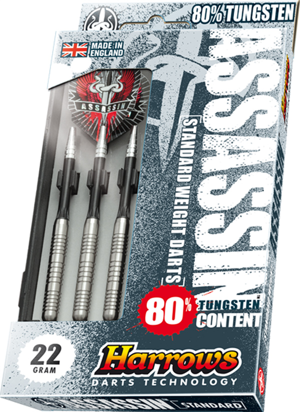 Harrows Assassin 80 Tungsten Dartpile 19g