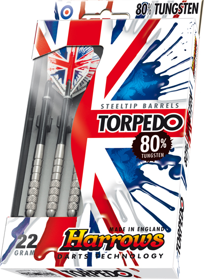 Harrows Torpedo 80 Tungsten Dartpile 21g