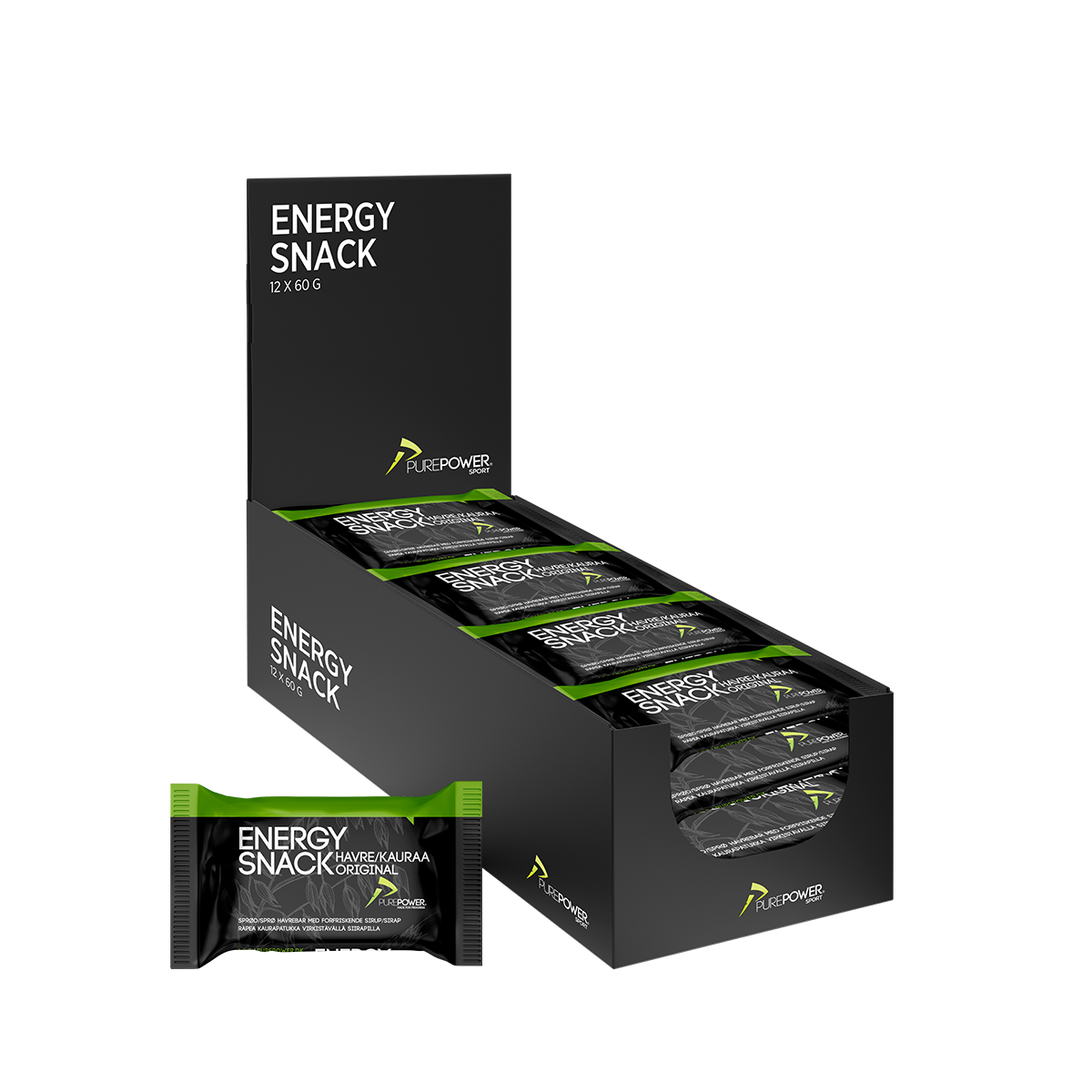 Energi Snack Original 12x60 G