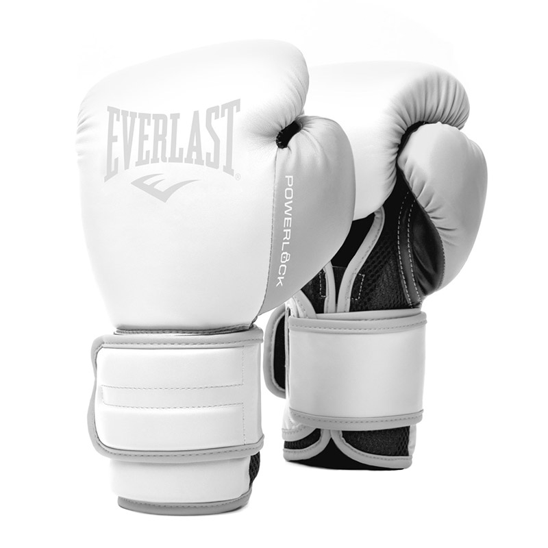 Everlast Powerlock 2R Boksehandsker - Hvid