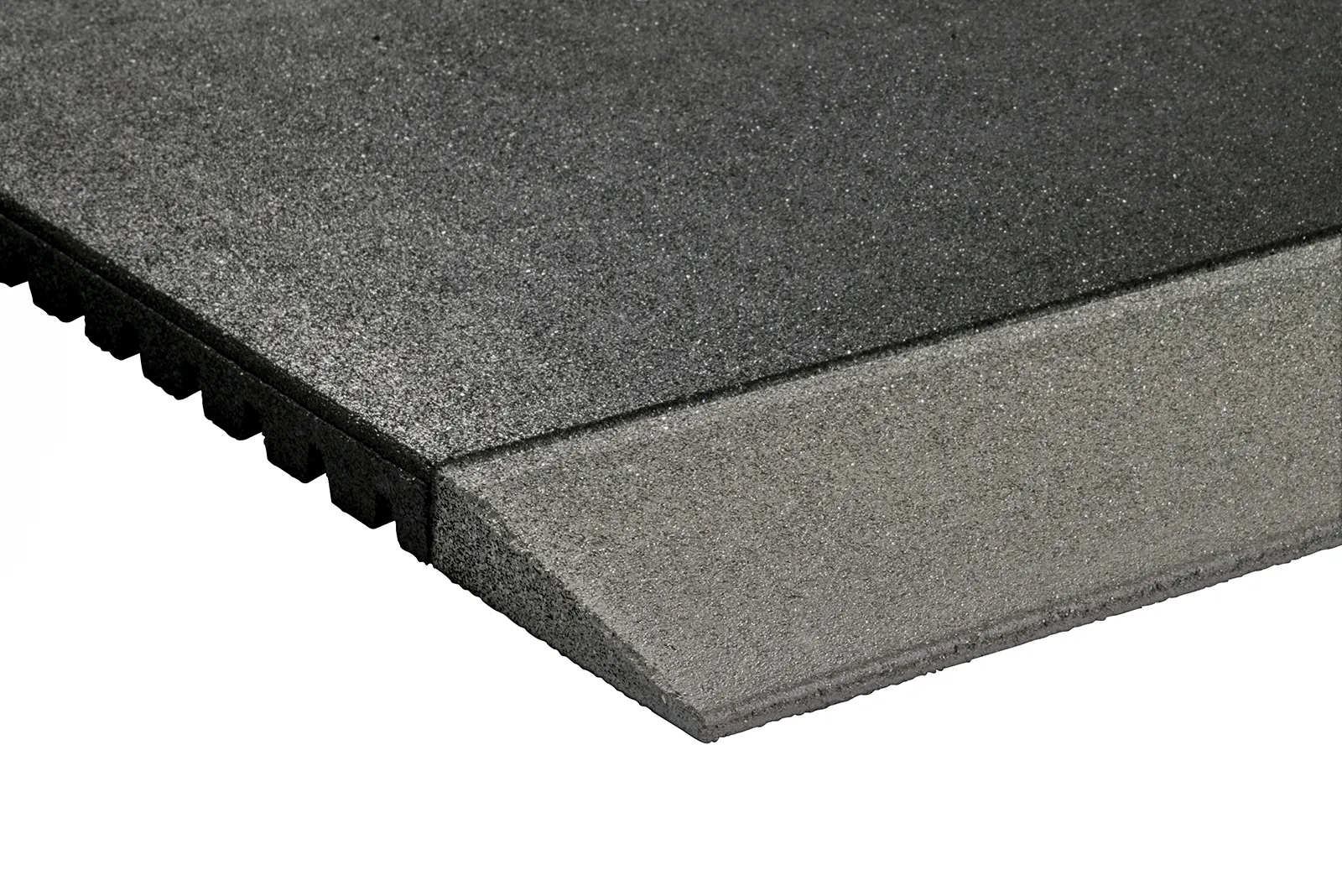 Granuflex Rampe til Gummiflise 1000x200x43 mm Grå