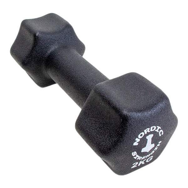 2 Kg Håndvægt Black Edition - Nordic Strength