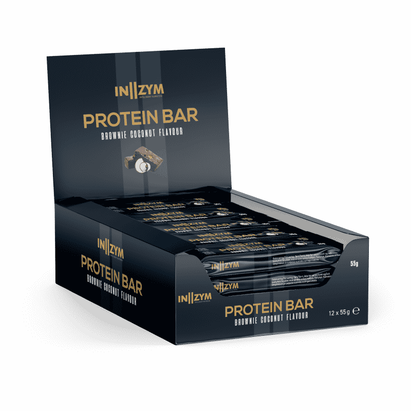 In2zym Proteinbar - Brownie Kokos 12x 55g