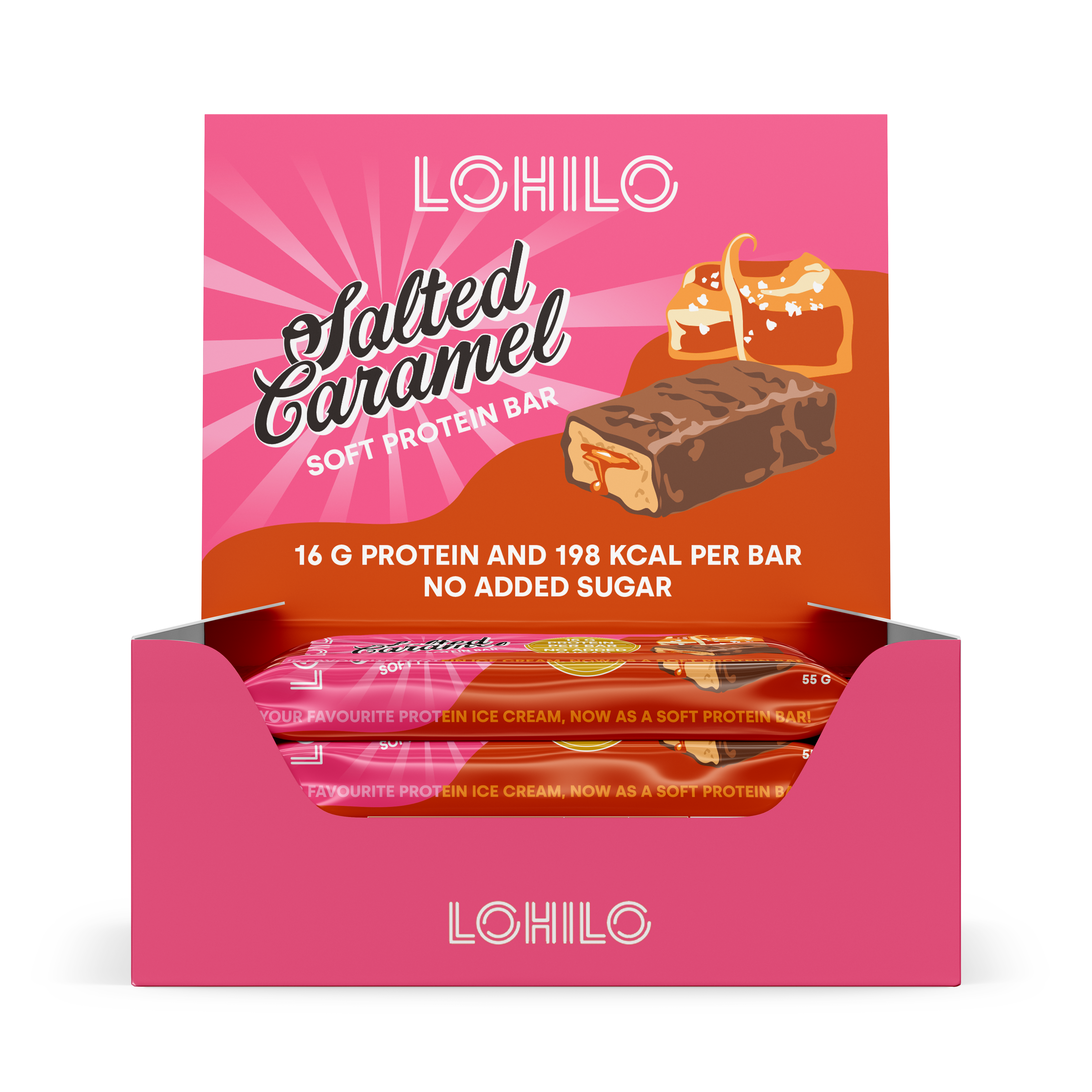 Lohilo Proteinbar - Salted Caramel 12x 55g