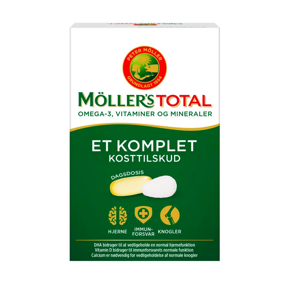 Møllers Tran Total Omega 56 Kapsler