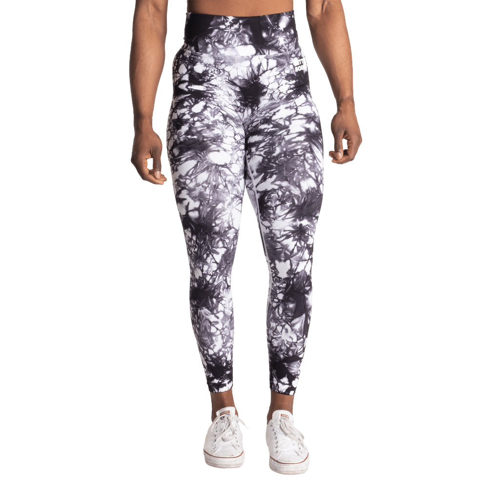 Better Bodies Tie Dye Scrunch Leggings - Sort