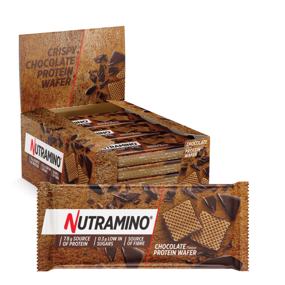 Nutramino Protein Vaffel - Chokolade 12x39g