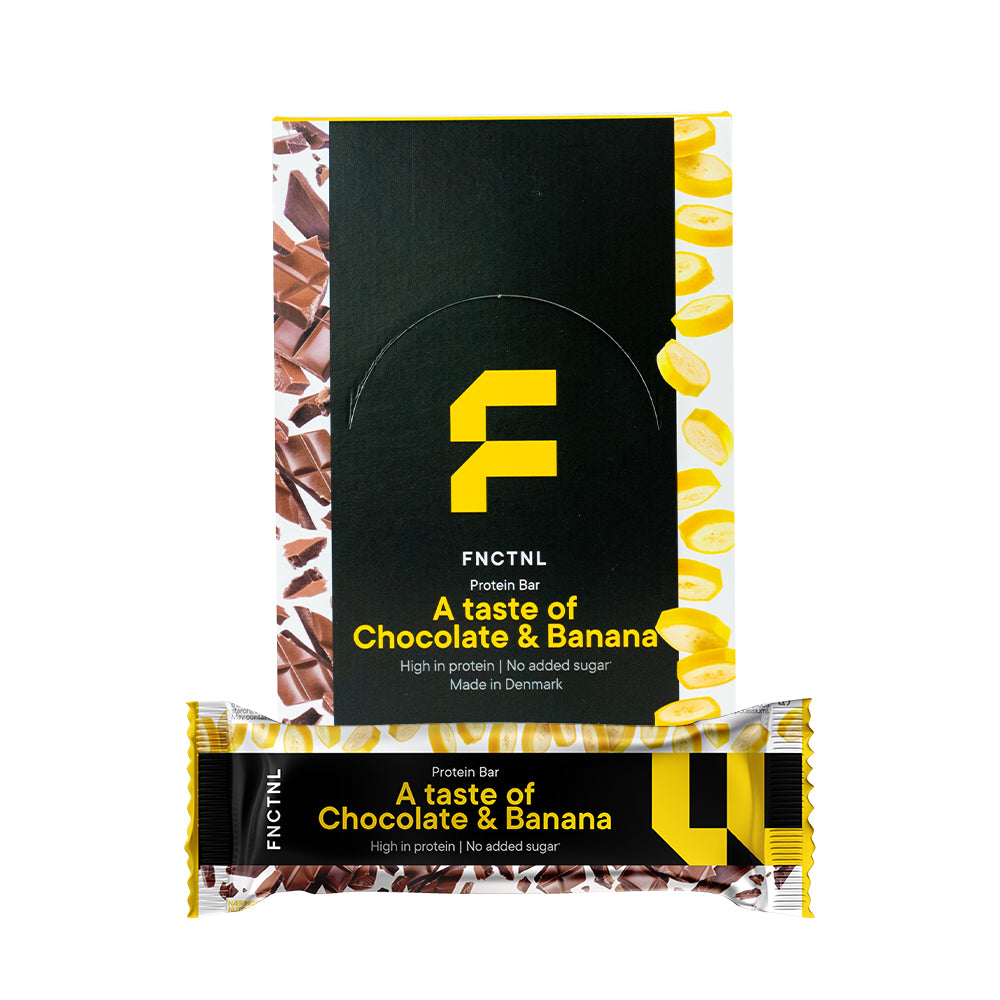 Funktionel Proteinbar – Chokolade Banan 12x 55g