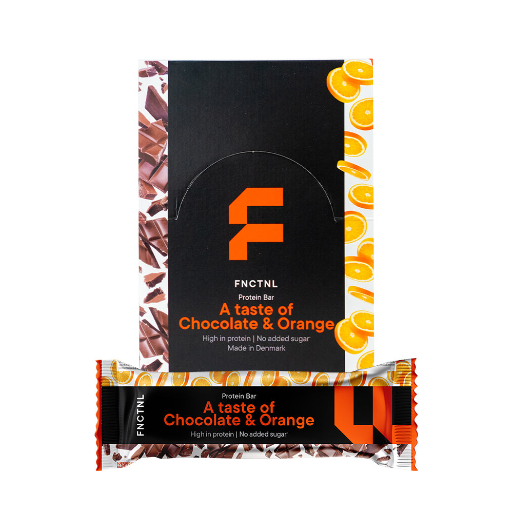 Funktionel Proteinbar - Chokolade Appelsin 12x 55g