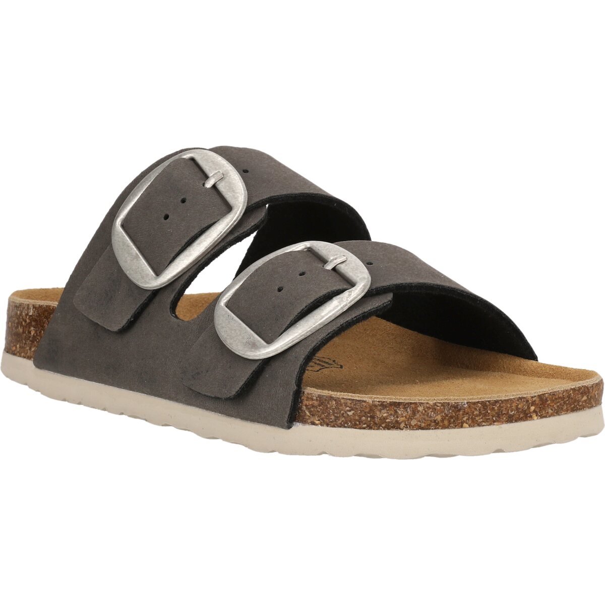 Cruz Bundao Kork Sandal til Dame - Granitgrå