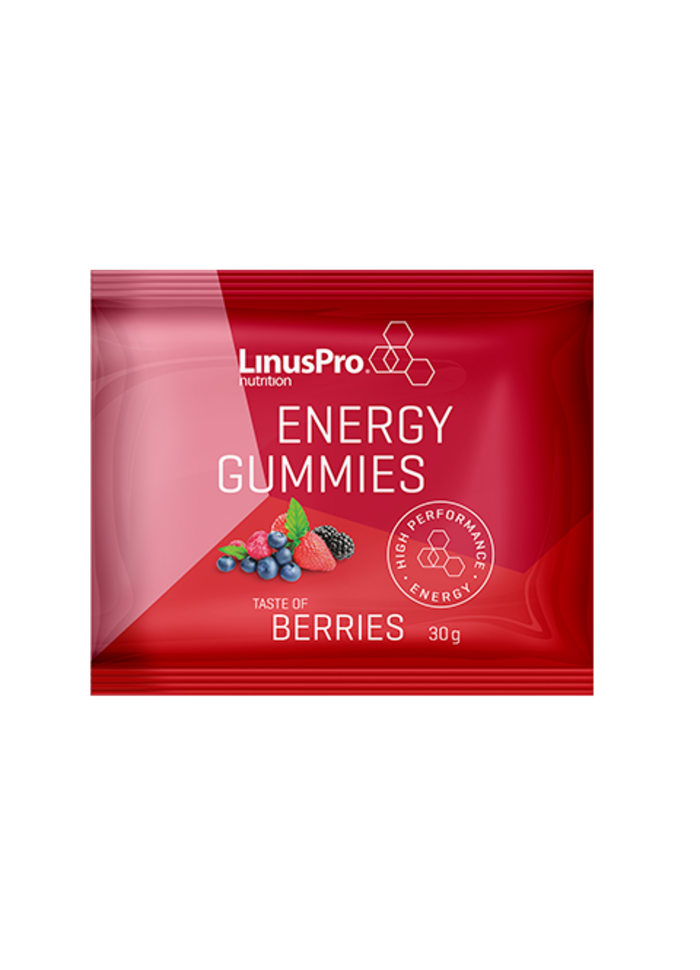 Linuspro Energi Gummies - Bær 30g