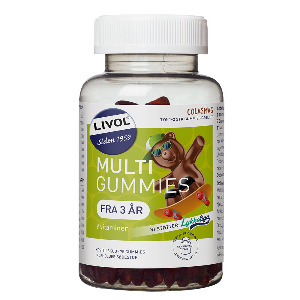 Livol Multi Gummies Cola 75 stk.