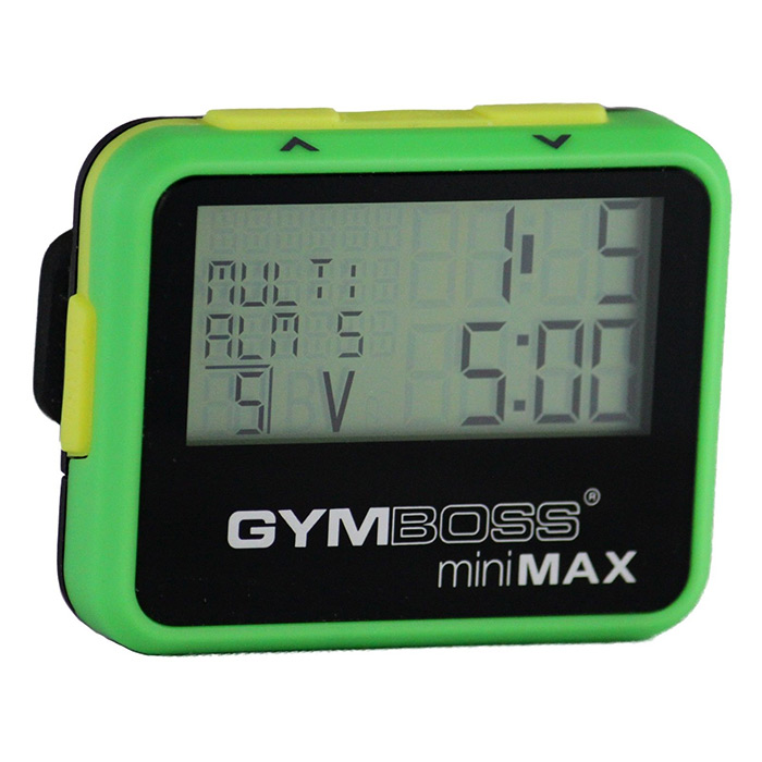 Gymboss Minimax Interval Timer i Grøn