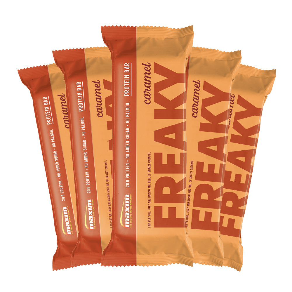 Maxim Protein Bar - Freaky Caramel 12x55g