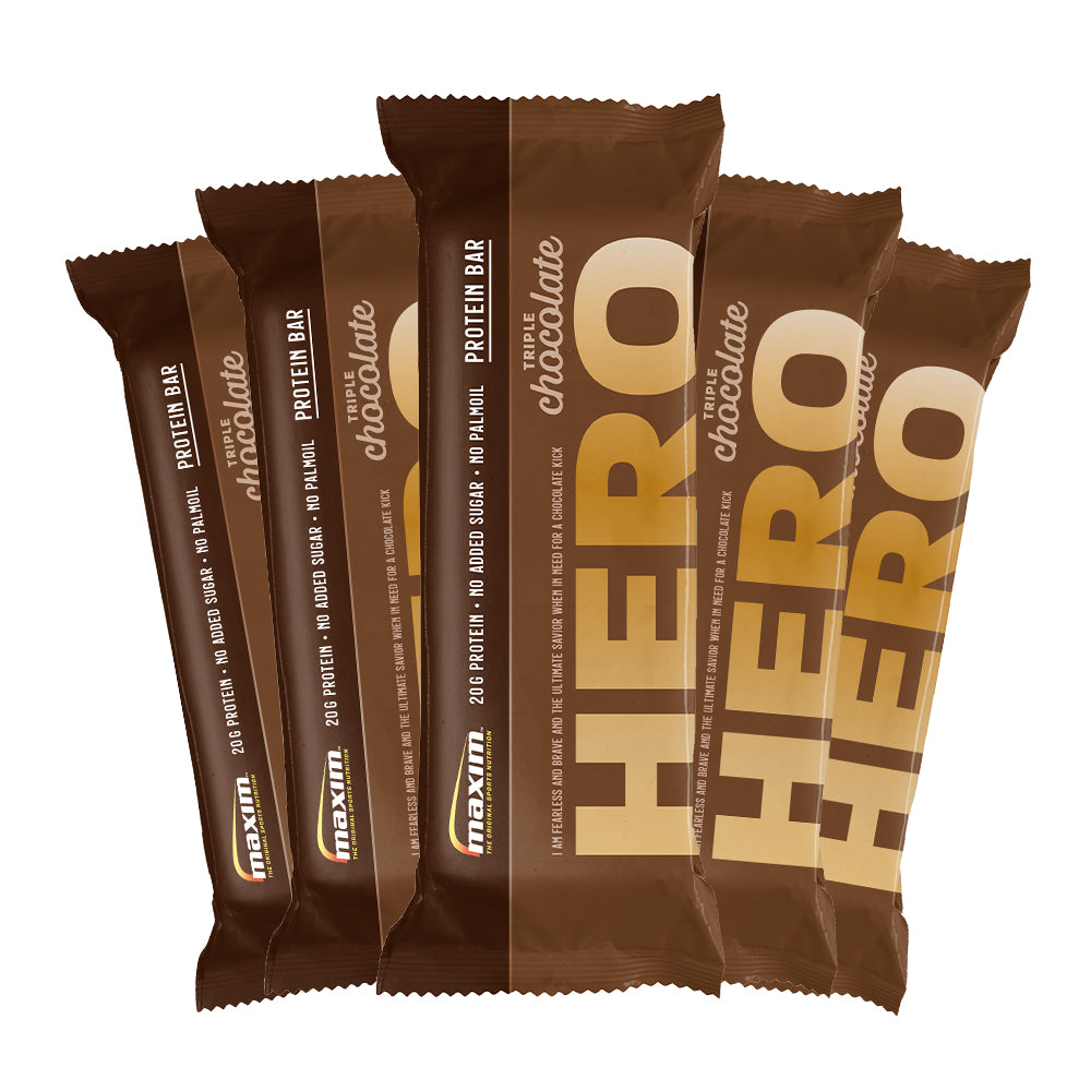 Maxim Proteinbar - Hero Triple Chocolate 12x 55g