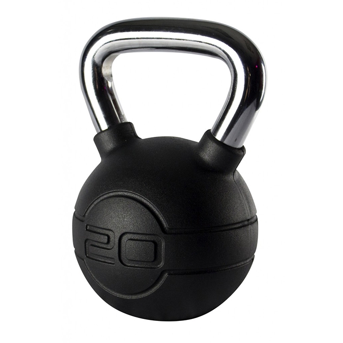 Jordan Kettlebell i kromgummi 20 kg