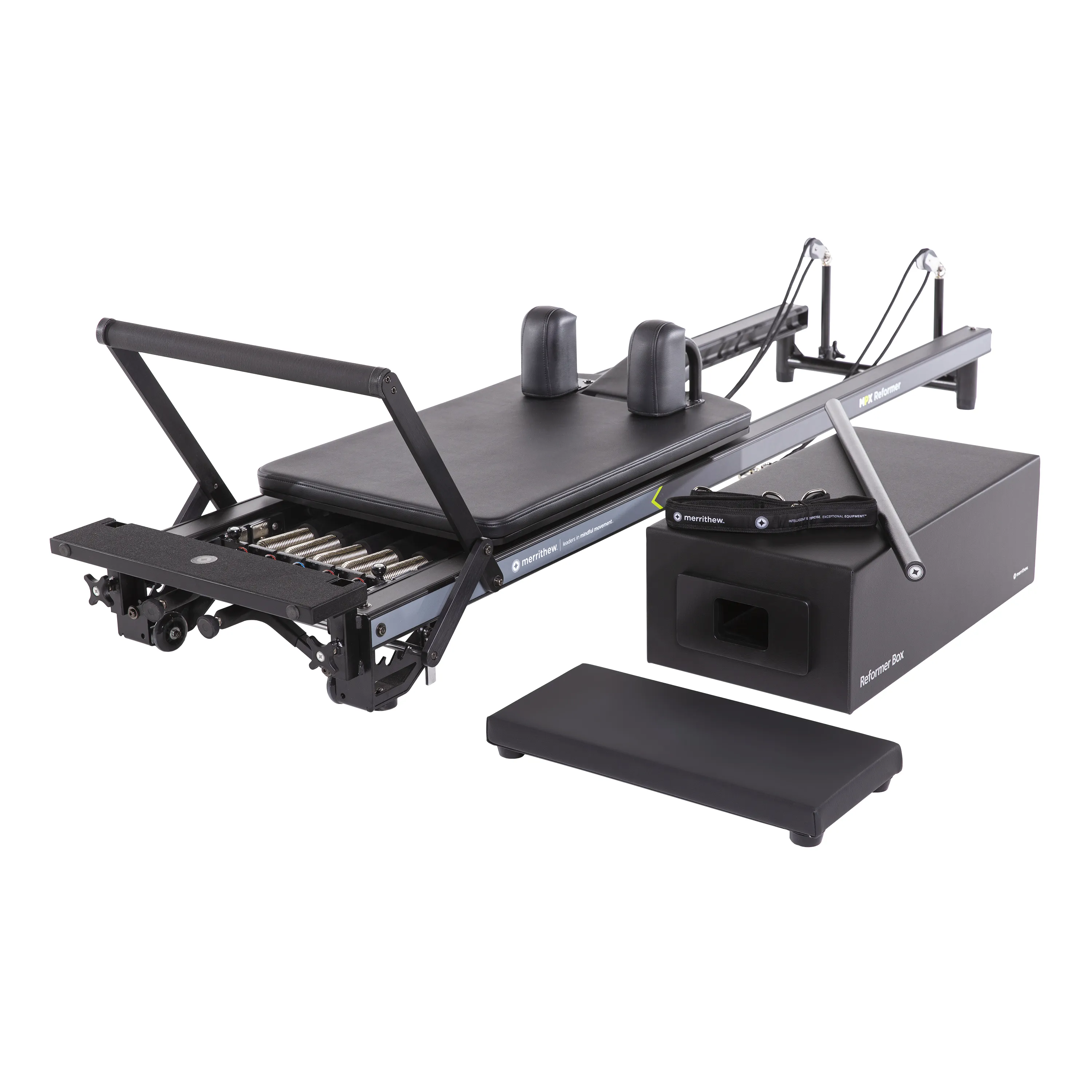 Merrithew MPX Reformer med Vertikal Stativ Pakke