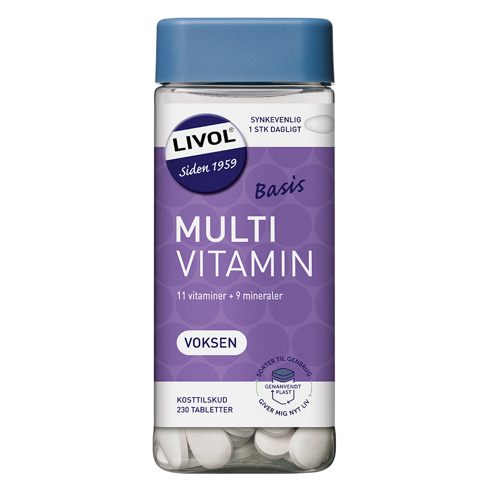 Livol Multivitamin Basis 230 Tabletter