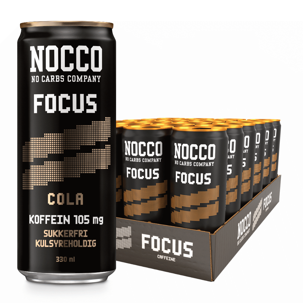 Nocco Focus - Cola 24x 330 ml drik