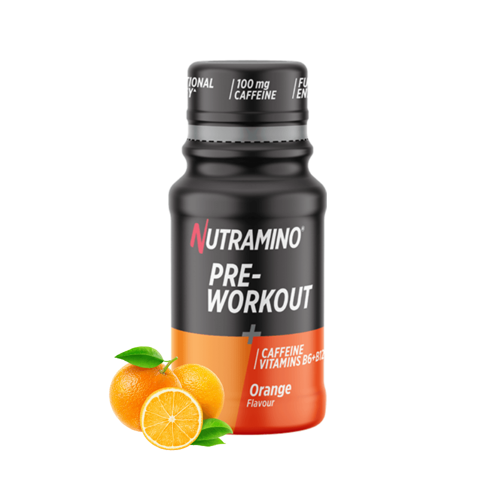 Nutramino Pre-workout Shot 60ml - Appelsin