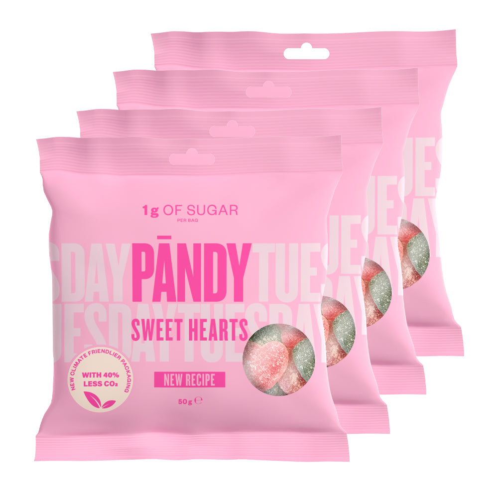 Pandy Candy - Søde Hjerter 6x50g