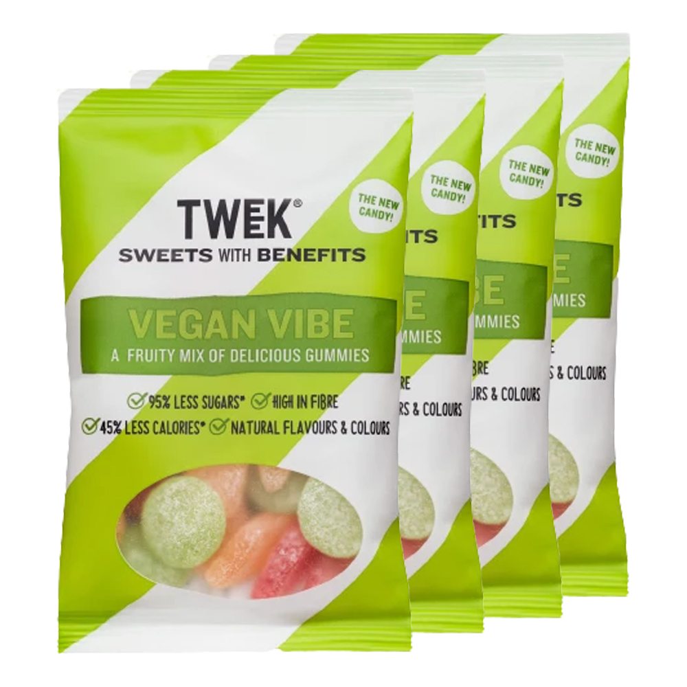 Tweek Candy 4x80g - Veganske Slikkerier