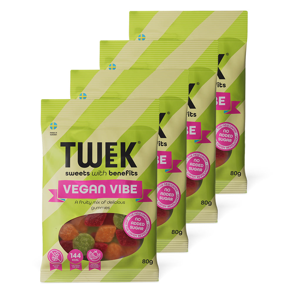 Tweek Candy - Vegansk Snack 4x80g