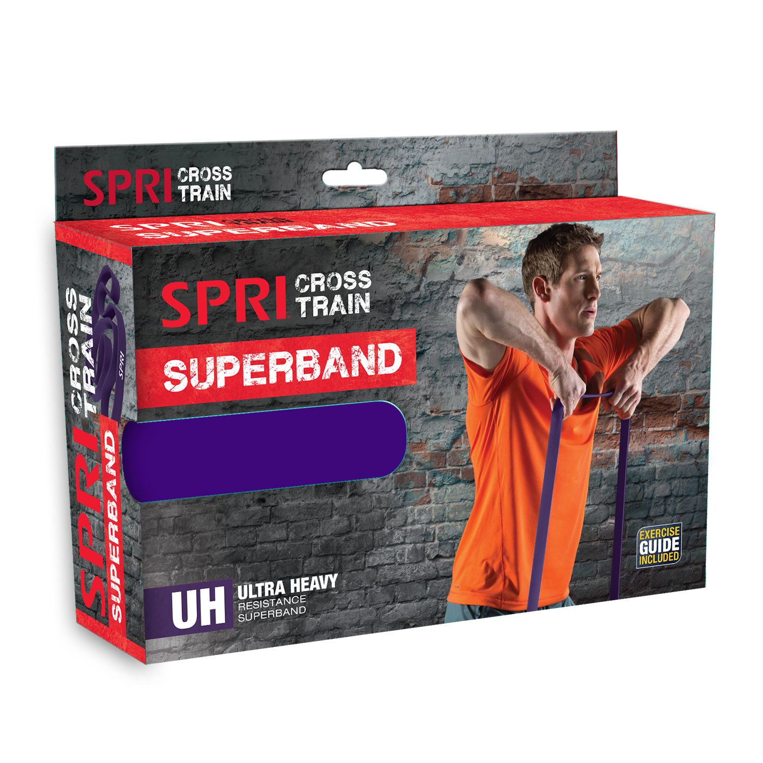 Spri Superband Crossfit Styrketræningselastik Ultra Heavy