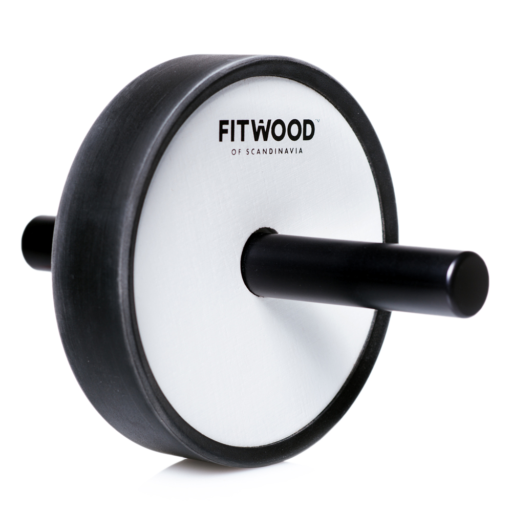 Fitwood Kivi Ab Wheel - Hvid Træ & Sort Alu