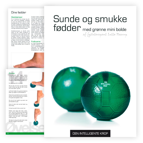 Sund og Smuk Fodpleje med Grønne Mini Bolde (Uden Bolde)